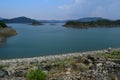 A summer time picture of AoÃÂ¶s lake, Greece